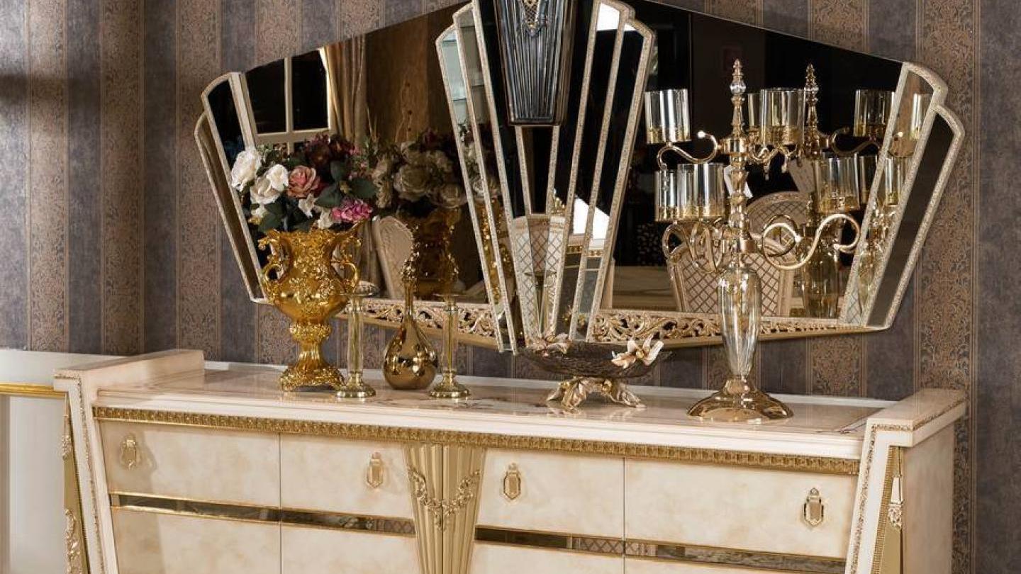 Bakü Cream Yemek Odası