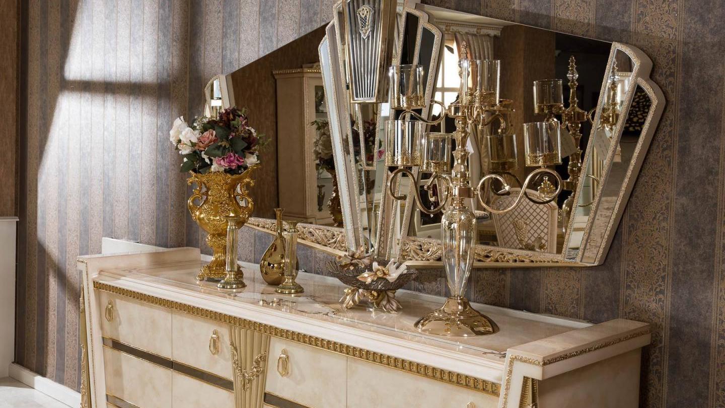 Bakü Cream Yemek Odası