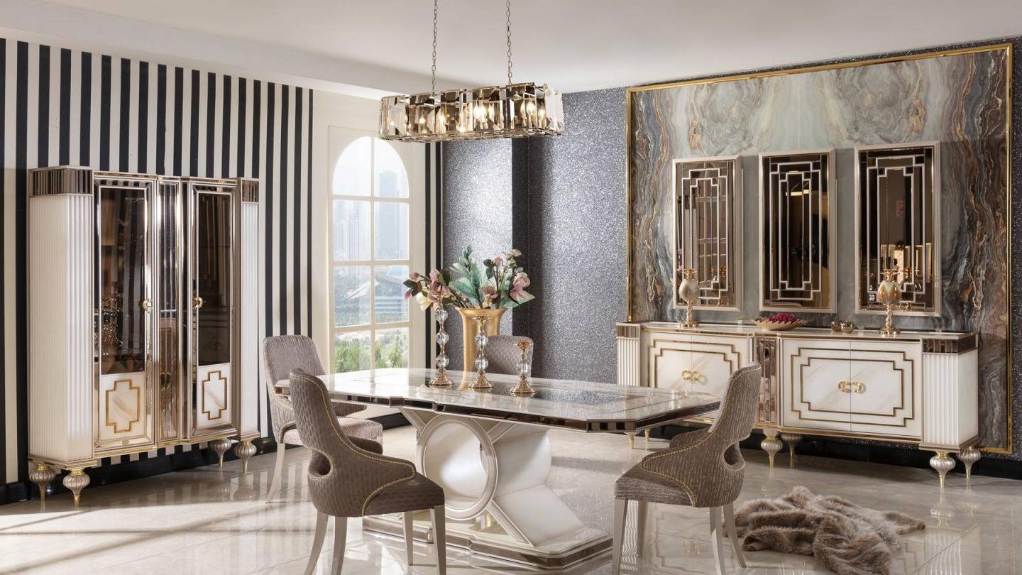 Mumbai Cream Yemek Odası