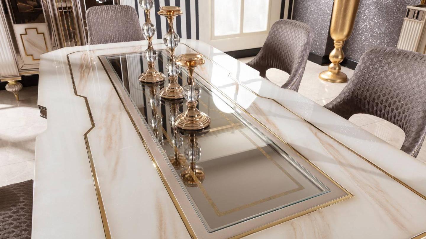 Mumbai Cream Yemek Odası