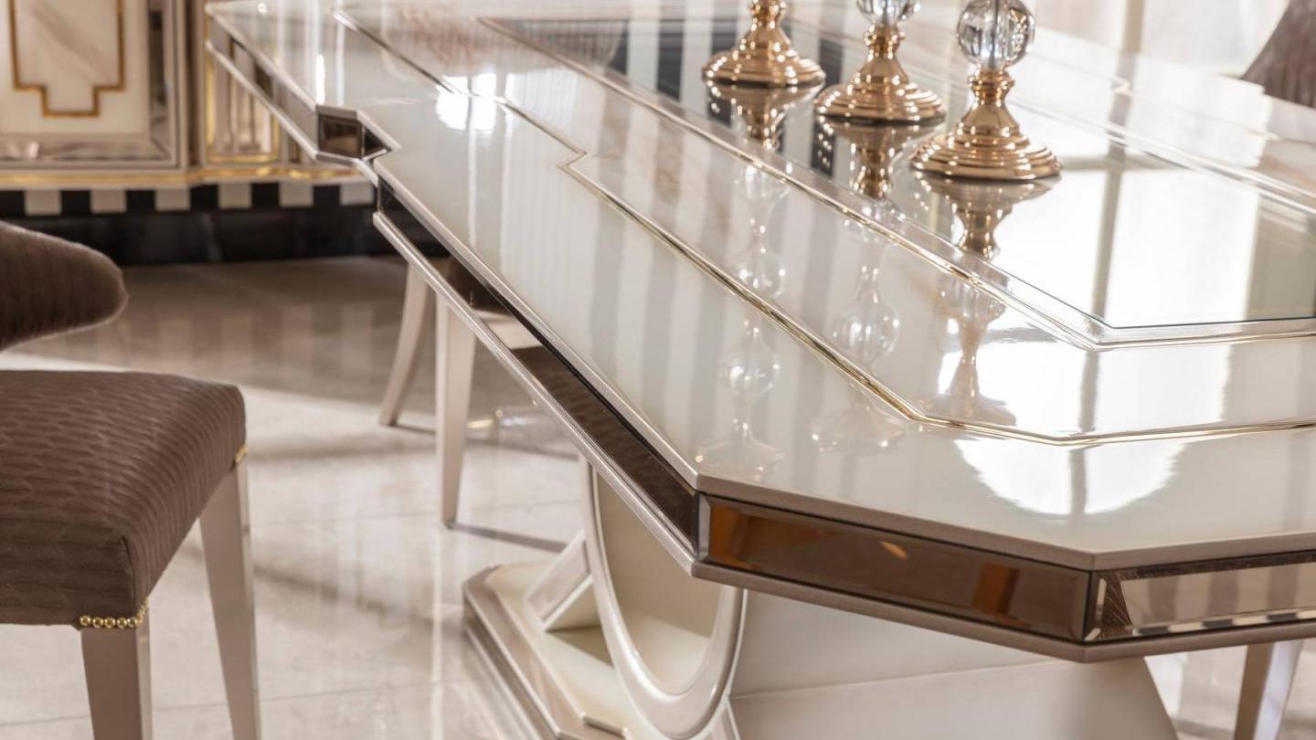 Mumbai Cream Yemek Odası