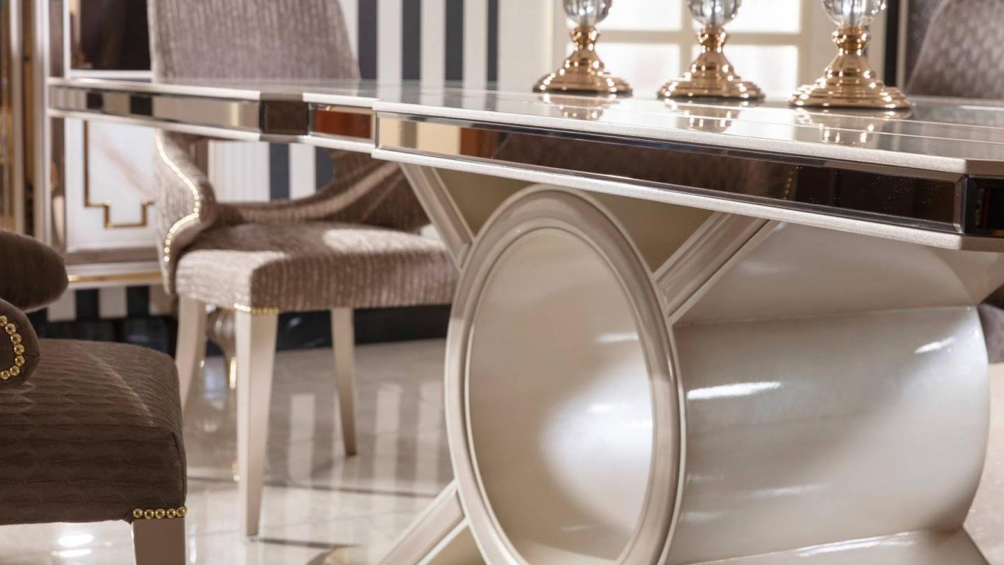 Mumbai Cream Yemek Odası