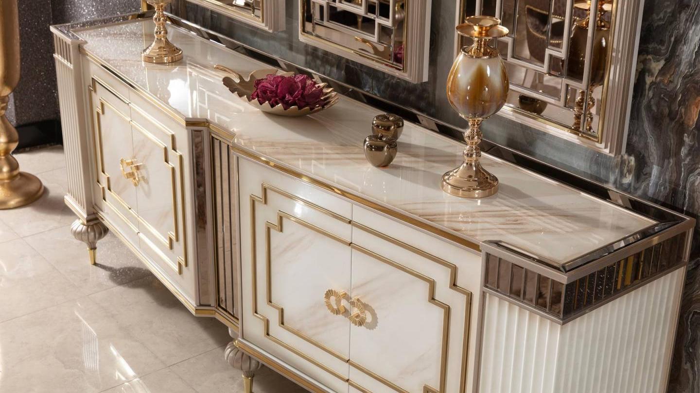 Mumbai Cream Yemek Odası