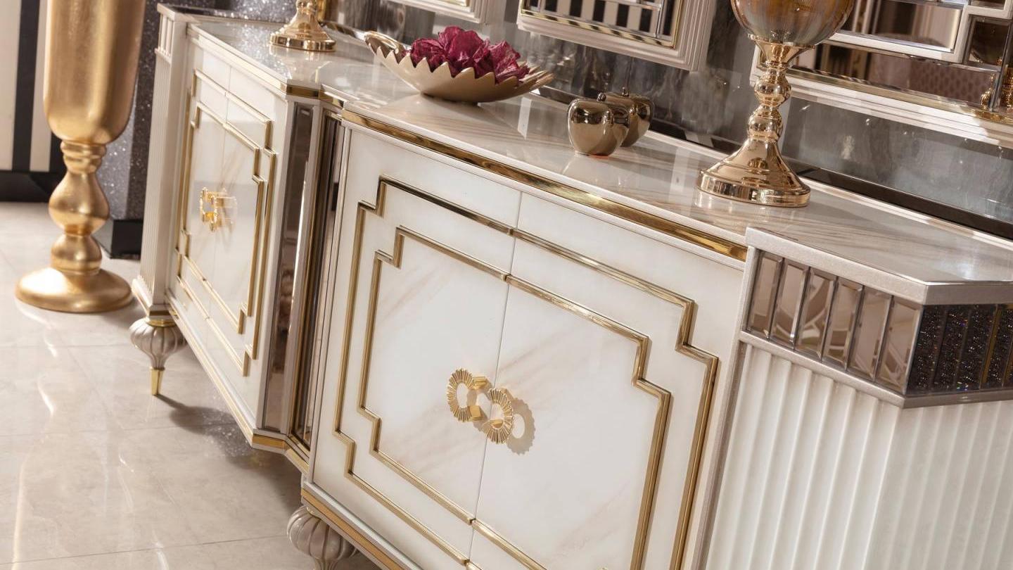 Mumbai Cream Yemek Odası